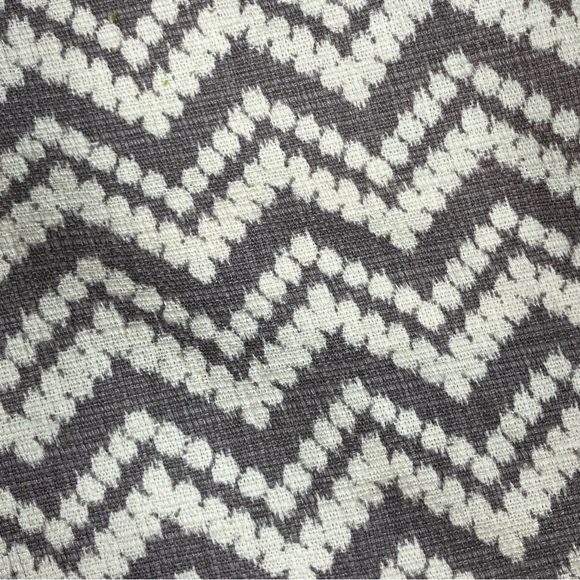 Anthropolgie Cartonnier Melisma Chevron High Rise Beige Classic Shorts - Sz 8 - Picture 7 of 11